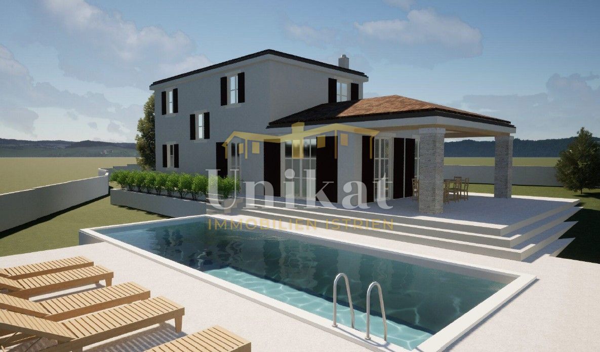 3 parcele s projektom - gradbeno dovoljenje